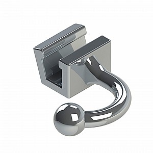 ���� ����������� ������� �����  Morelli Dental Orthodontic Crimpable Split Hooks Left Special Curved Ball Tip 