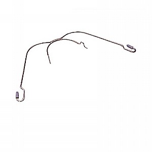 ����� ���� ����� �� ������ �������� �� ���������� OrthoQuest Stainless Steel Omega Looped Facebows 62mm