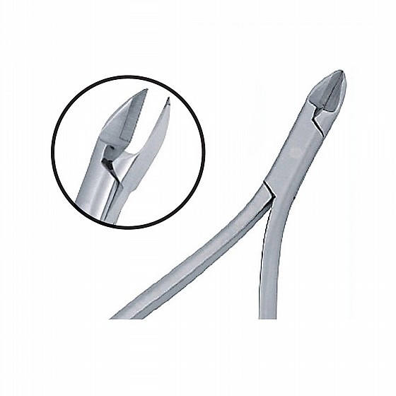 ���� ����  ������� �� ���� �� 12.5 �"� OrthoPremium Mini Ligature & Pin Cutters Str, Slim Beak 