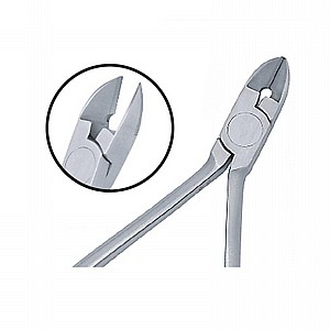 ���� ������� ������� 15 ����� �� ���� ��� 12.5 �"�  OrthoPremium Ligature Pin Cutters Wide Beak 15� Angle 