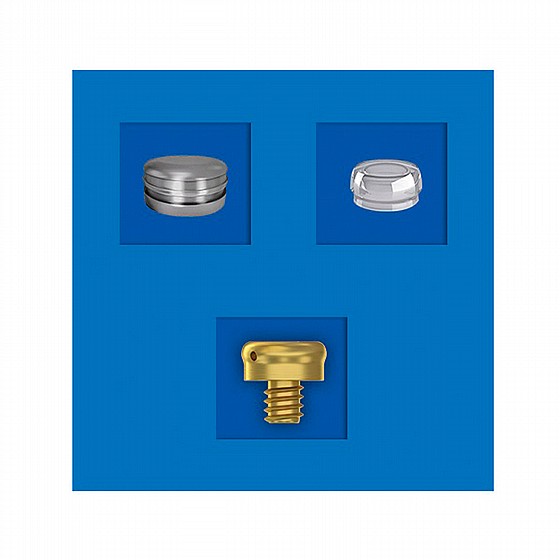 ��� ����� ����� �� DSI K-Bar Attachment Caps, Ring and Housing Basic Kit