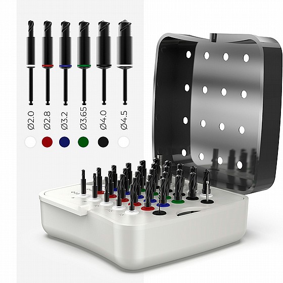 ���� ������ ������  �� ������� DSI DNT Integral Stopper Drills Kit