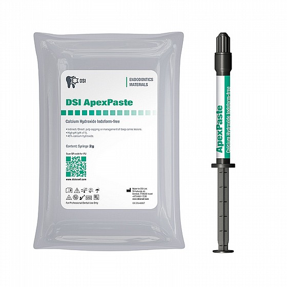 ������� ���� ������ ��������� ��� ������� ���� 2 ��� DSI DSI Apex Paste Calcium Hydroxide