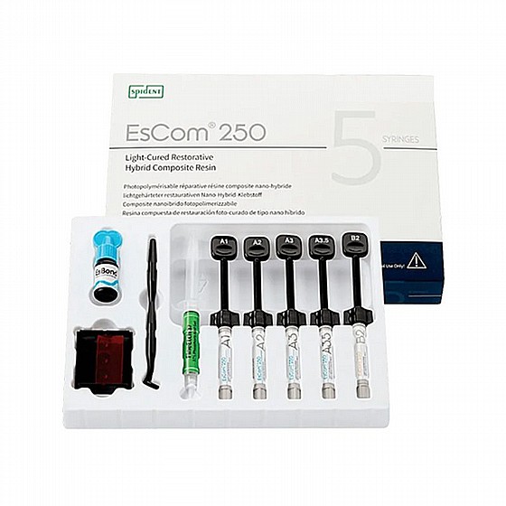 �� �������� ��������� ���-������� ����� �������� ������ �������� Spident EsCom250 Light-Cured Nanohybrid Composite Resin