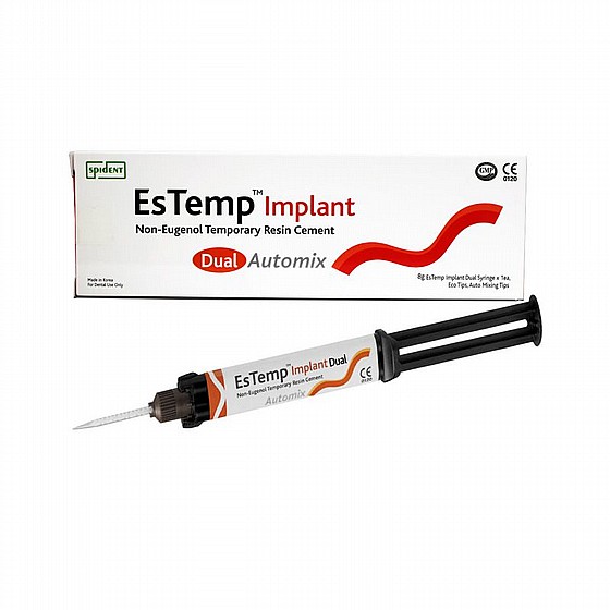 ���� ������ �� ��� ����� �� ������ ����� 8 ��� ����� �������� Spident EsTemp Implant Resin Cement