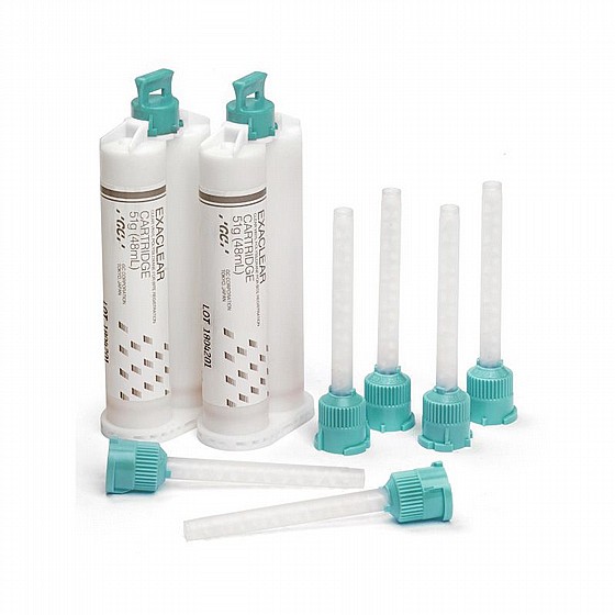 RoyalDent רויאל דנט אקסאקליר חומר מנשך בקרטריג' אוטומיקס 2X50ml GC