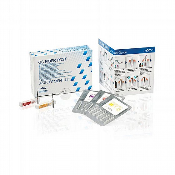 ����� ���� �� 15 ������ + 3 ������ GC Fuji Fiber Post Set
