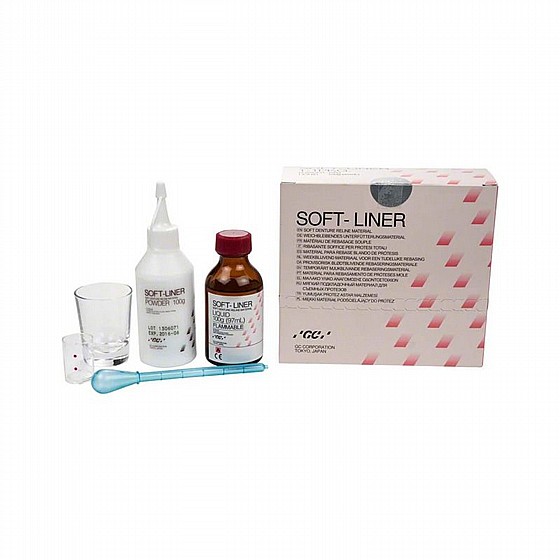 ����� �� ������� ������� ���� 100 ��� + ���� 97 �"� GC Soft Liner Acrylic Temporary Relining Material