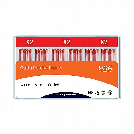 ���� ���� UDG ��������� ���� 60 �� ������ Gutta Percha Points