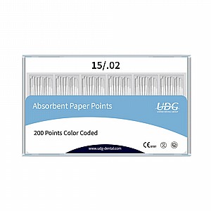 ���� ���� UDG ������ 2% 200 �� ������  Absorbent Paper Points