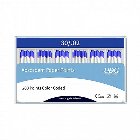���� ����  2% 200 �� ������  UDG Absorbent Paper Points