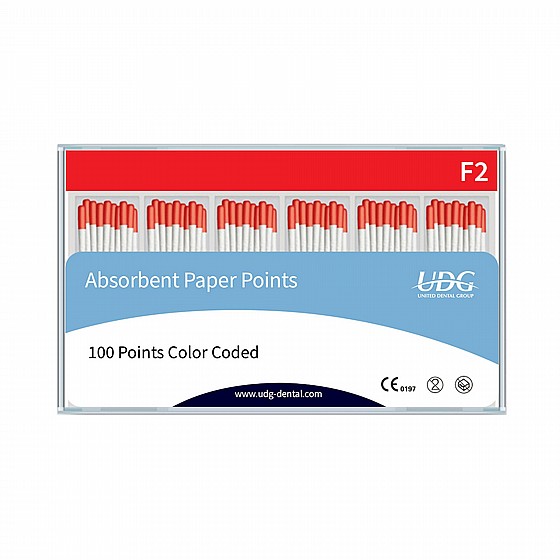 ���� ���� UDG ��������� 100 �� ������  Absorbent Paper Points