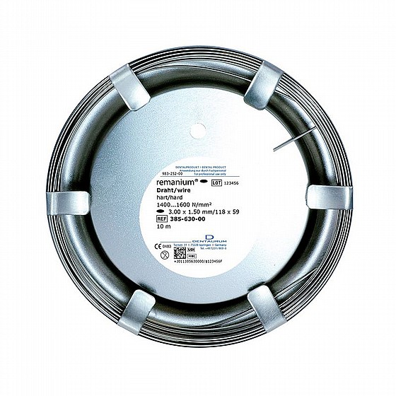 ��� ������ ����� �������� ������� ������ ���� 3.0�� * 1.5�� ��� ����� 10��� - Dentaurum Remanium Wire Coil Hard