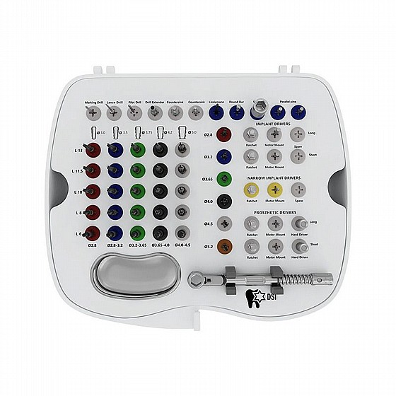 ���� �������� ���� �� ������ ������ DSI Surgical Conical Drills Full Kit