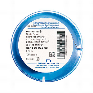 ��� ������� ���� ��� ����� 7.5 ��� ���� Dentaurum Remanium Ligature Wire Round Hard