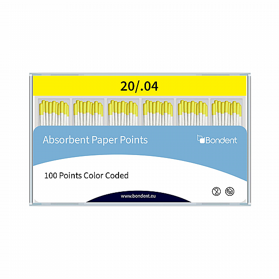 ���� ����  4% 100 �� ������  UDG Absorbent Paper Points