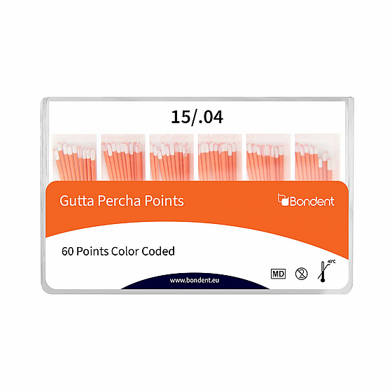 ���� ���� 4% 60 �� ������ UDG Gutta Percha Points