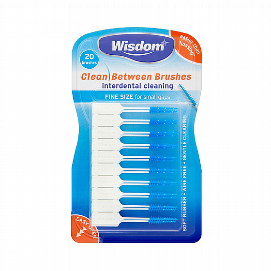 ����� ����������� ������ ��� ������� 20�� (����-���� ����) Wisdom Clean Between Brushes