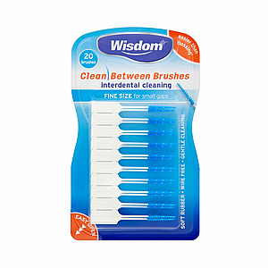 ����� ����������� ������ ��� ������� 20�� (����-���� ����) Wisdom Clean Between Brushes