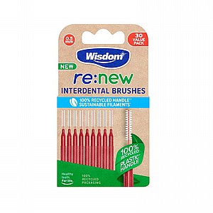 ������ ������������ ������ ������� ������� ������ Wisdom re:new Interdental Brushes Recycled