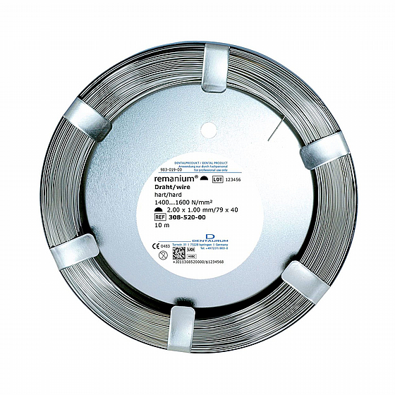  ��� ������ ����� �������� ������� ������ ���� 2.0�� * 1.0�� ��� ����� 10��� - Dentaurum Remanium Wire Coil Hard