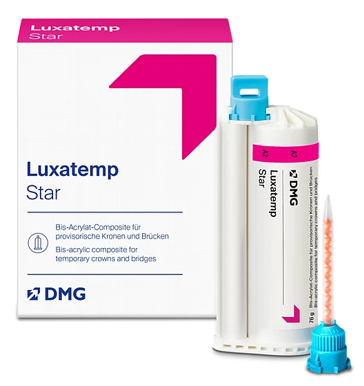 ���� ������ ����� ������ ������ �������� 76 ��� ������ ������ DMG Luxatemp Star 76g Automix Cartridge