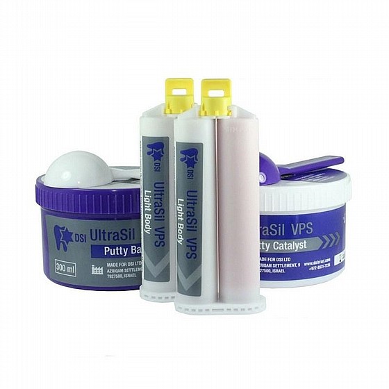 �� ���� ���� �������� ��� ���� ������ ���� 840 ��� + 100 �"� DSI ULTRASIL SET PUTTY + LIGHT BODY WASH 