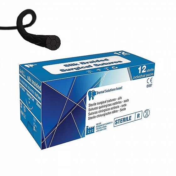 ��� ����� ��� ������ 12 �� ������ DSI SILK SUTURES