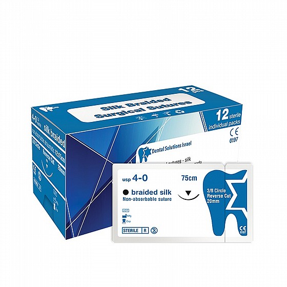 ��� ����� ��� ������ 12 �� ������ DSI SILK SUTURES