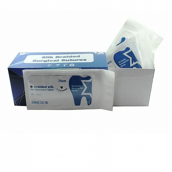 ��� ����� ��� ������ 12 �� ������ DSI SILK SUTURES