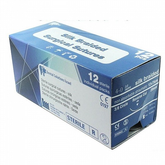 ��� ����� ��� ������ 12 �� ������ DSI SILK SUTURES