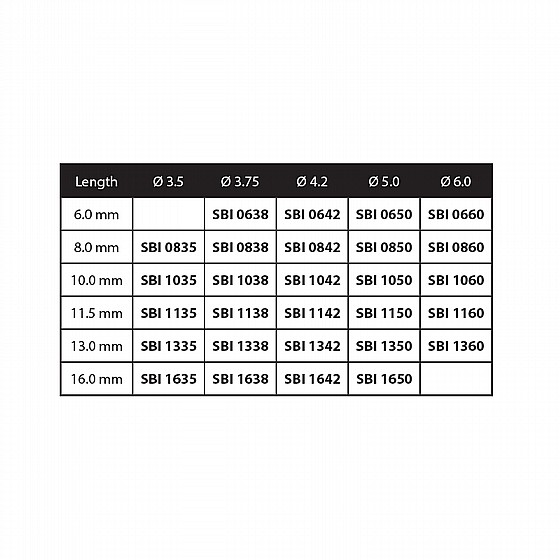 ��� ������ ��� ���� DSI BLUE LINE SPIRAL IMPLANT