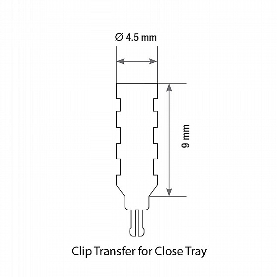 ������ ���� 9 �"� ����� 2.42 �"� DSI CLICK IMPRESSION TRANSFER