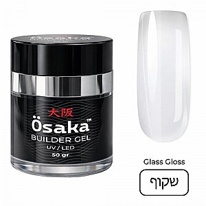 ��� ����� ����� 50 ��� ���� Osaka Builder Gel Glass Gloss 