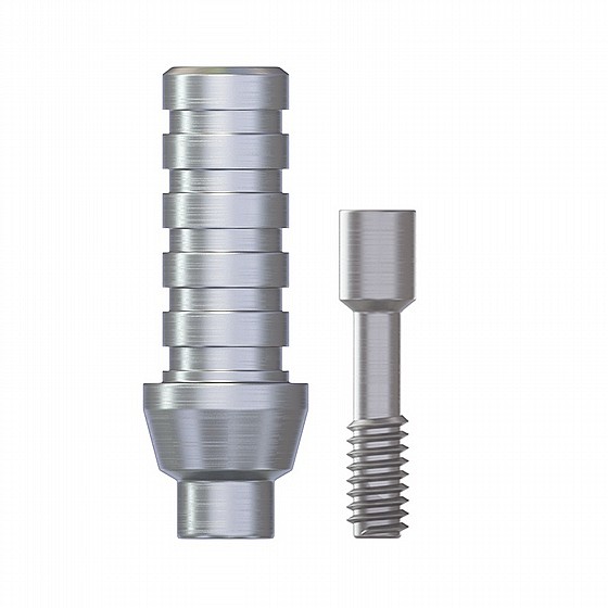 ���� ������� ���� ���� �� ����� ����� 2.42 �"� DSI TEMPORARY TITANIUM ABUTMENT