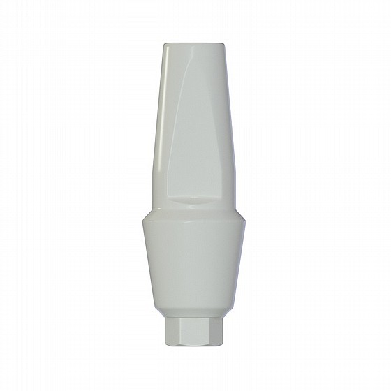 ���� ������ ���� ��� ��� 1-4 �"� ����� 2.42 �"� DSI STRAIGHT ANATOMIC PEEK ABUTMENT