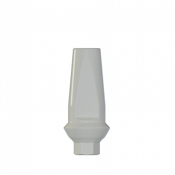 ���� ������ ���� ��� ��� 1-4 �"� ����� 2.42 �"� DSI STRAIGHT ANATOMIC PEEK ABUTMENT