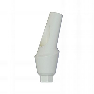 ���� ������ ���� ��� ������ 15� 1-4 �"� ����� 2.42 �"� DSI ANATOMIC ANGULATED PEEK ABUTMENT