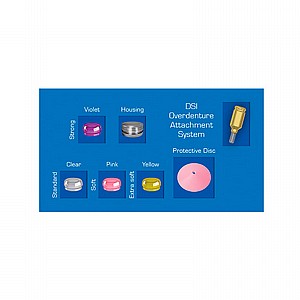 ���� ������ ��� �� ��� ���� 0.5-6 �"� ����� 2.42 �"� ��� ��� DSI STRAIGHT LOC-IN ATTACHMENT PREMIUM SET