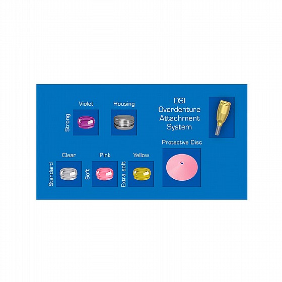 ���� ������ ��� �� �� ��� 0.5-6 �"� ����� 2.00 �"� ���-��� DSI STRAIGHT LOC-IN ATTACHMENT PREMIUM KIT NARROW