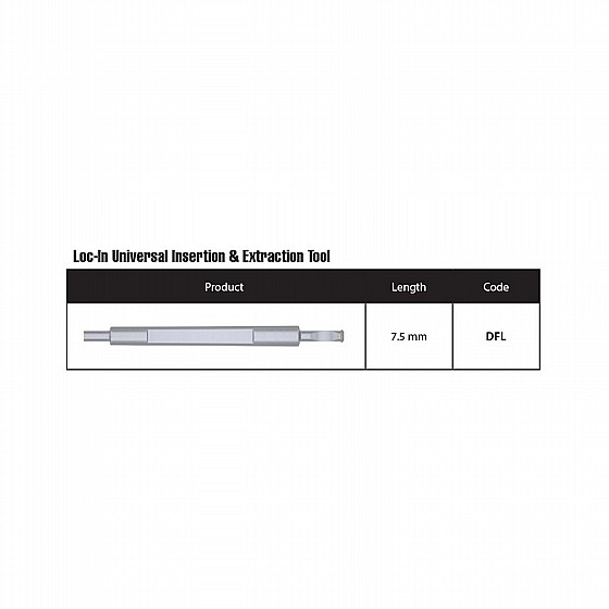 ��� ������/����� �� ����� ������� ������� DSI LOC-IN ATTACHMENT INSERTION & EXTRACTION TOOL