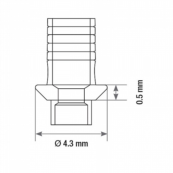 ���� �� ���� ��� ��� ���� ����-��� ������ ����/����� 2.42 �"� DSI CAD/CAM TI-BASE ABUTMENT