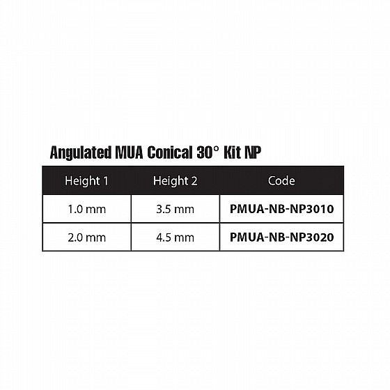 ���� ������ ����� ����� ������ 30� ���� 1-2 �"� DSI PREMIUM ANGULATED 30� MULTI-UNIT NP ?3.5mm  