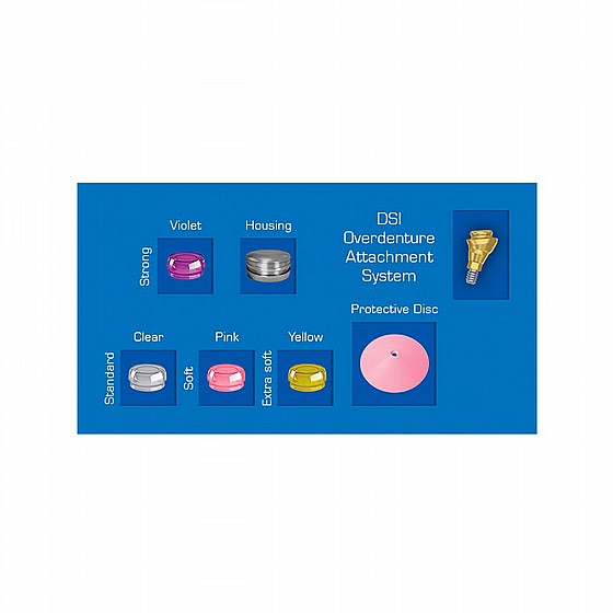 ���� ������ ������ 18� �� ��� ���� 1-4 �"� ���� DSI ANGULATED LOC-IN 18� ATTACHMENT PREMIUM SET NP ?3.5mm