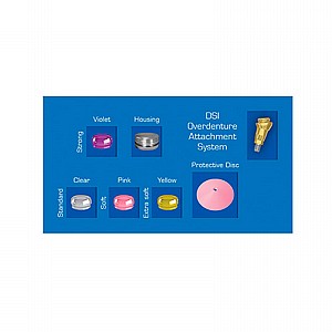 ���� ������ ������ 18� �� ��� ���� 1-3 �"� ���� DSI ANGULATED LOC-IN 18� ATTACHMENT PREMIUM SET RP ?4.3-5.0mm