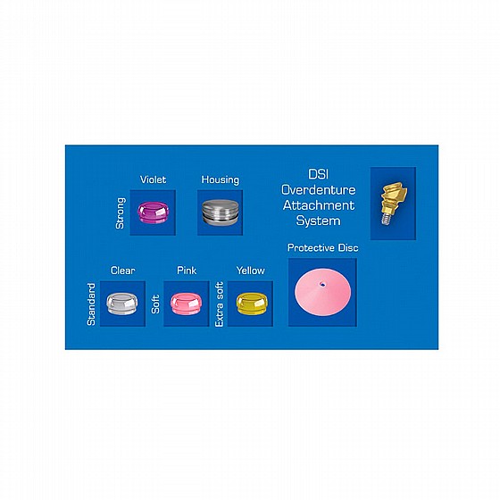 ���� ������ ������ 30� �� ��� ���� 1-3 �"� ���� DSI ANGULATED LOC-IN 30� ATTACHMENT PREMIUM SET NP ?3.5mm