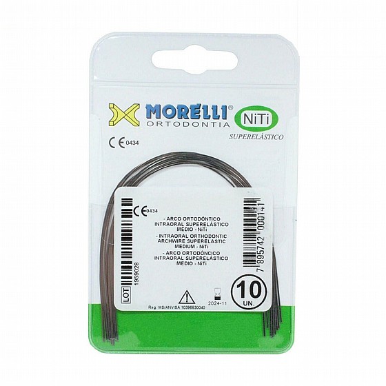 ���� ����� ��� ���� ������ ���� ����� 10 �� Morelli Super Elastic Archwire NiTi Round