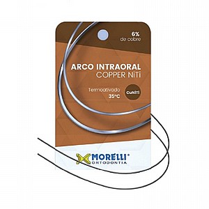 ���� ���� ����� ���� ��� ����� ����� 10 ��' Morelli Thermo Copper Heat-Activated CuNiTi Rectangular