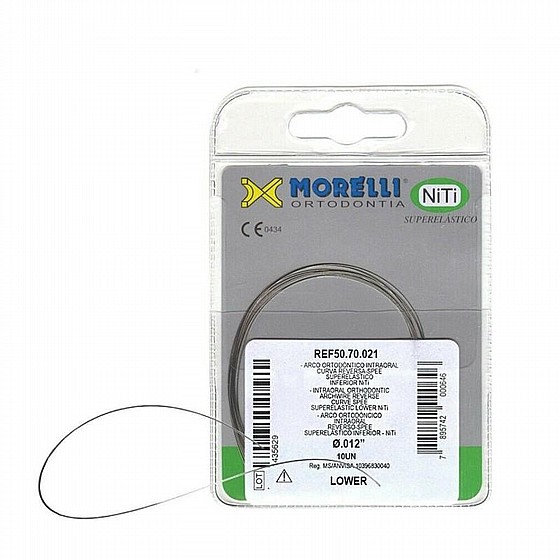 ���� ����� ��� ����� ���� ������ ���� ����� 10 �� Morelli Reverse Spee Archwire NiTi Round