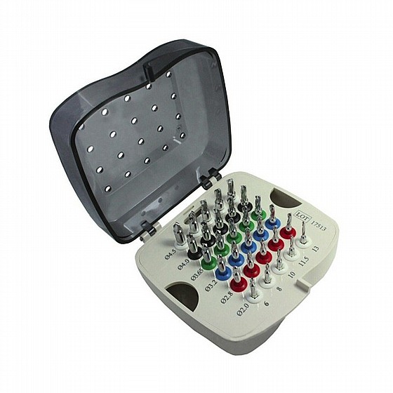 ���� ������ �� ������� ���� 30 �� DSI Integral Stopper Drills Kit  